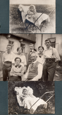 Rodina manželova dědečka Ludvíka Roubíčka těsně před první světovou válkou