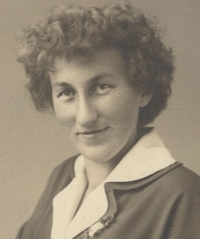 Božena Kubíčková in 1956