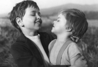 Dcery Ivona a Jitka, cca 1969