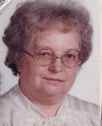 Portrét Marie Sněhotová, okolo roku 1990