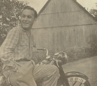 Manžel Jan Kubíček v 50. letech