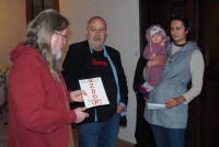 Křest knihy VBH, Vladimír Trojánek, kurátorka výstavy Martina Schutová