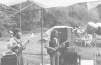 Kapela Kmitací adaptér, festival Chvaletice, 1987