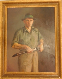 Obraz otce Jaroslava Teichmana