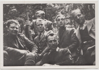 Rada tří (R-3) v lese za okupace