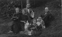 Family of mum Adéla Růžičková, 1920s