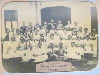 Upomínka Josefu Stránskému na 11 let vedení továrny na uzeniny v Košicích