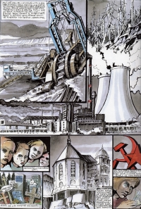 Strana komiksové knihy Moje (nejen) blbé 20. století