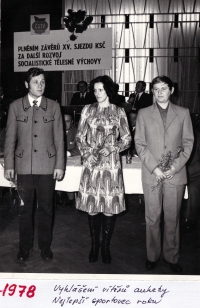 Zdeněk Kuchta (vlevo), 1978