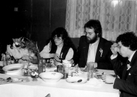 Svatba – Zdeněk Matuszek se svou ženou, 1981