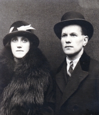 Rodiče Terezie a Bohumil Švábenští, 1919