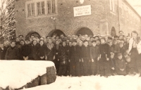 Česká škola v Chudobě-Žakši, poslední ročník školy, 1951–1952