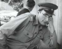Vítězslav Kutík na vojně, 1985