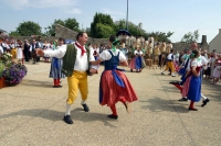 Slavnosti Keltů, vystoupení v Meriadec, Francie, 2005