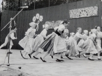 Setkání Dětských folklorních souborů DFS, Špindlerův Mlýn, 1988