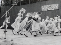 Meeting of Children's Folklore Ensembles (DFS), Špindlerův Mlýn, 1988