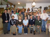 První řada první zleva, 30. výročí lidové muziky, Špindlerův Mlýn, 2009