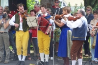 Špindlerovská pouť - lidová muzika, náměstí Špindlerův Mlýn, 2007