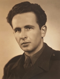 Bohumil Zhof in the army
