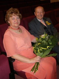 Jana and František Tauchman, 35th anniversary of Špindleráček, Špindlerův Mlýn, 2007