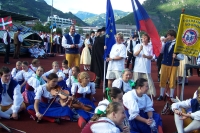 47. EUROPEADE, seřadiště průvodu, Bolzano Itálie, 2010