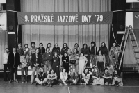 9. pražské jazzové dny  2.—4. listopadu 1979, aktivisté Jazzové sekce