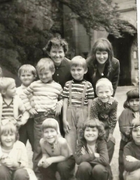 Darina Martinovská, MŠ Přímětická, Praha, cca 1980