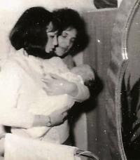 Darina Martinovská, birth of her son Daniel, 1970