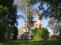Husův sbor v Broumově, kde je farářkou Jana Wienerová, 2022
