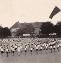 Okresní spartakiáda ve Frýdlantě, 1959