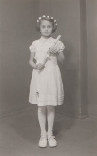 Jaroslava Sedláková, první svaté přijímání