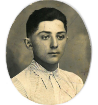 Antonín Ondroušek when he was eighteen years old, 1940 