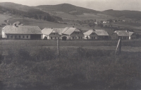 View of Mezipotočí after the war