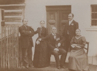Rodina Benesch, Stroužné, začátek 20. století