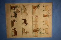 Králické betlémy - list z katalogu figurek do betlémů, Muzeum Králíky