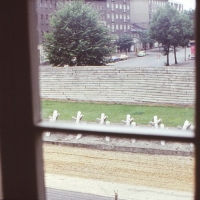 Fotografie pořízená Karlem Habalem - Berlínská zeď