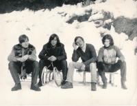 Svatopluk Haugwitz s přáteli