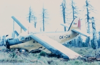 Mountain Rescue service in Jizerské hory - intervention at the crashed plane