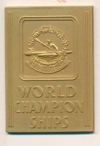 Zlatá medaile Gabriela Janouška z mistrovství světa 1965
