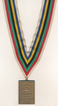 Bronzová medaile Gabriela Janouška z mistrovství světa