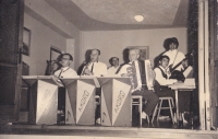 Music group Akord, 1966, witness first from the right