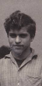 Ota Maňák na snímku ze základní školy Dolní Lutyně v roce 1966