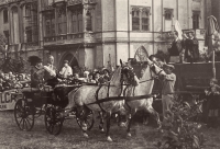 Otec pamětnice jako vítěz rakouského mistrovství v roce 1980