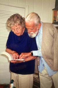 Rodiče na dovolené v Naples na Floridě, zima 2000