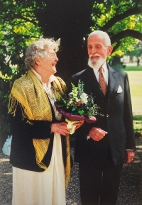 Agathe's parents' golden wedding celebration. St. Martin, Austria, 2002