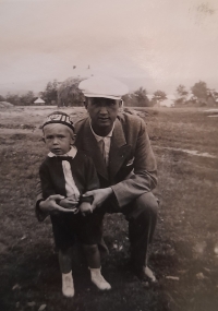 Pavel Kulhánek s tatínkem Vladimírem, Škrdlovice