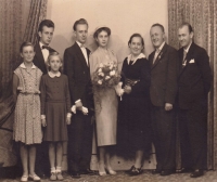 Wedding of Eva and Antonín, 1958
