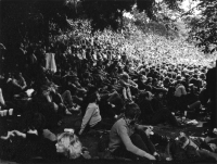 Návštěvníci Folkové Lipnice 1984-1988