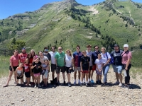 Rostya Gordon-Smith s rodinou, setkání při 50. výročí svatby, Utah 2022