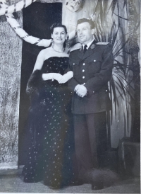 Rodiče Jiřina a Rostislav Luskovi, Slovensko 1957